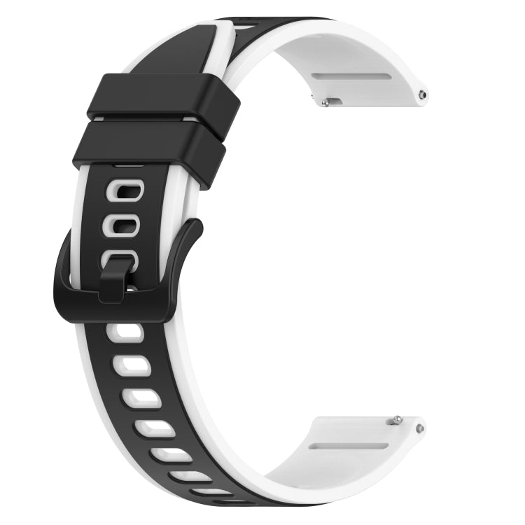 For Amazfit GTR 2e 22mm Two-Color Silicone Watch Band