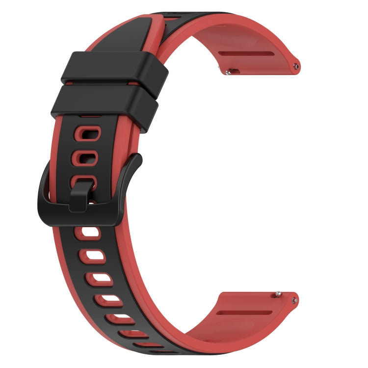 For Huawei Watch GT Runner 22mm Two-Color Silicone Watch Band