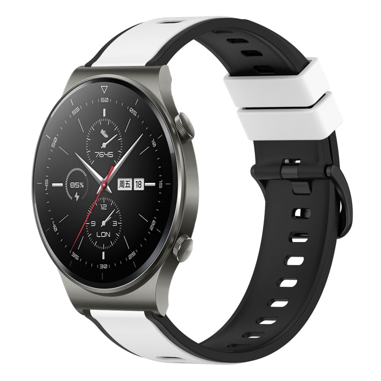 For Huawei GT2 Pro 22mm Two-Color Silicone Watch Band