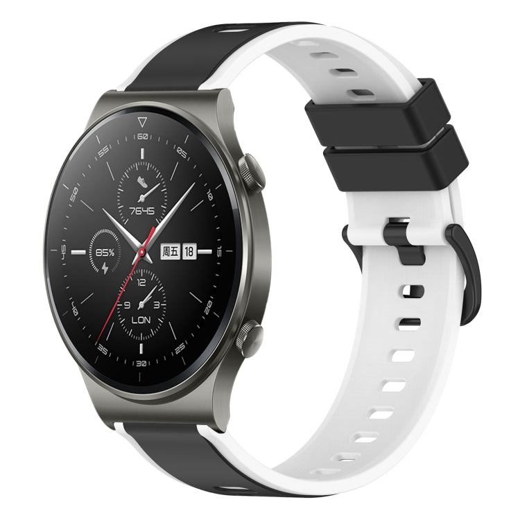 For Huawei GT2 Pro 22mm Two-Color Silicone Watch Band