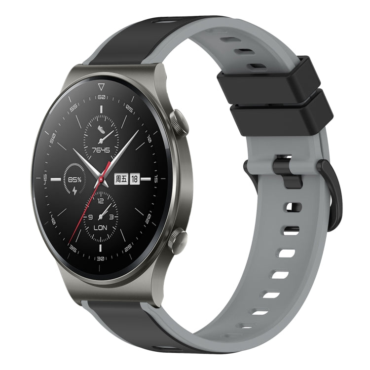 For Huawei GT2 Pro 22mm Two-Color Silicone Watch Band