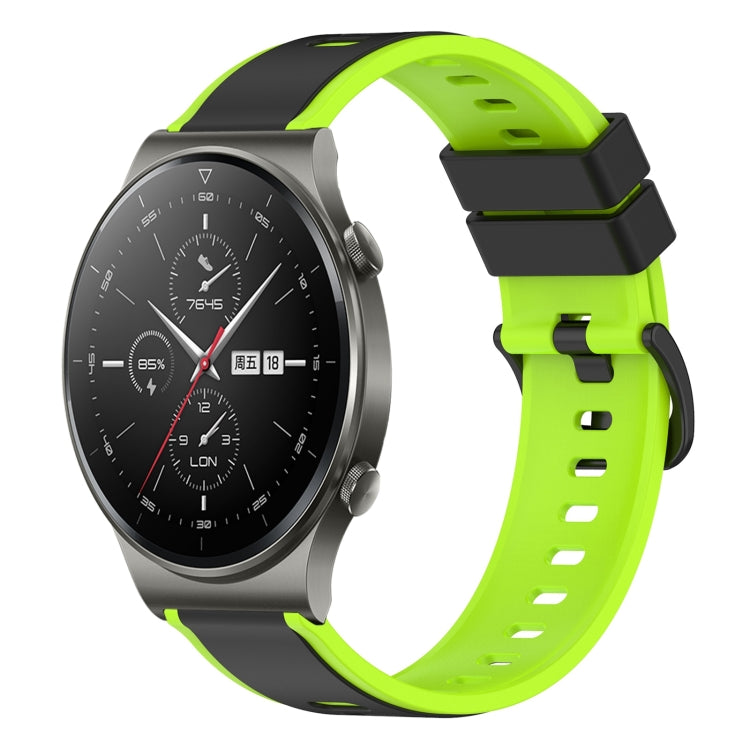 For Huawei GT2 Pro 22mm Two-Color Silicone Watch Band