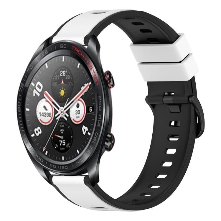 For Honor Watch Dream 22mm Two-Color Silicone Watch Band