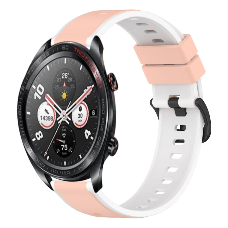For Honor Watch Dream 22mm Two-Color Silicone Watch Band