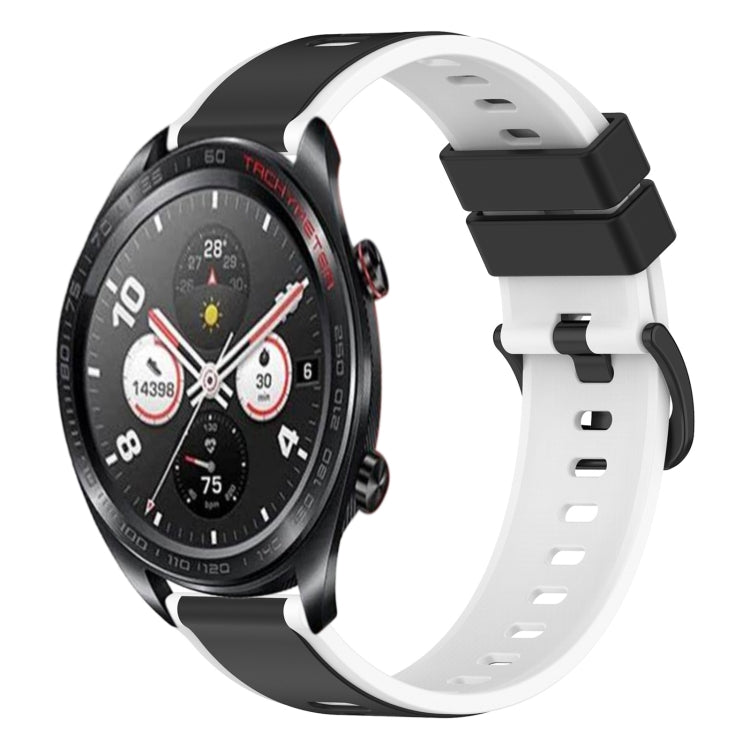 For Honor Watch Dream 22mm Two-Color Silicone Watch Band