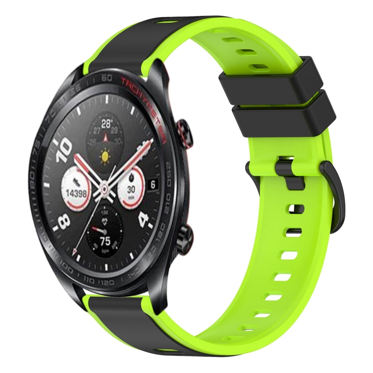 For Honor Watch Dream 22mm Two-Color Silicone Watch Band