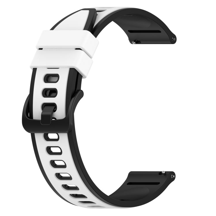 For Xiaomi MI Watch Color 2 22mm Two-Color Silicone Watch Band