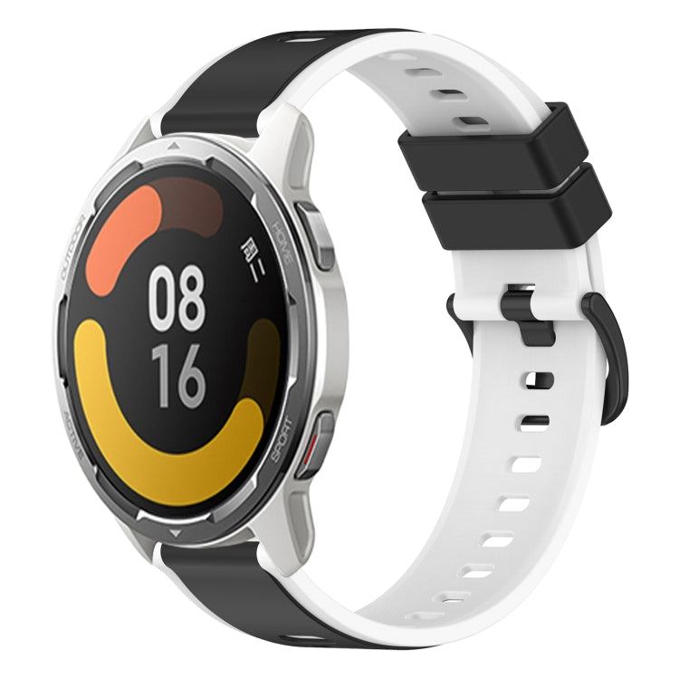 For Xiaomi MI Watch Color 2 22mm Two-Color Silicone Watch Band