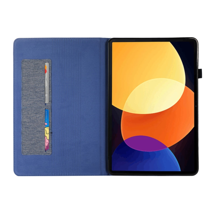 For Xiaomi Mi Pad 5 Pro 12.4  Fabric Leather Tablet Case