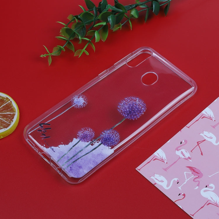 Stylish and Beautiful Pattern TPU Drop Protection Cover for Galaxy M20