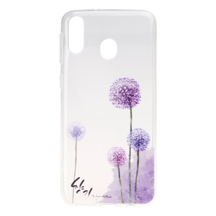 Stylish and Beautiful Pattern TPU Drop Protection Cover for Galaxy M20