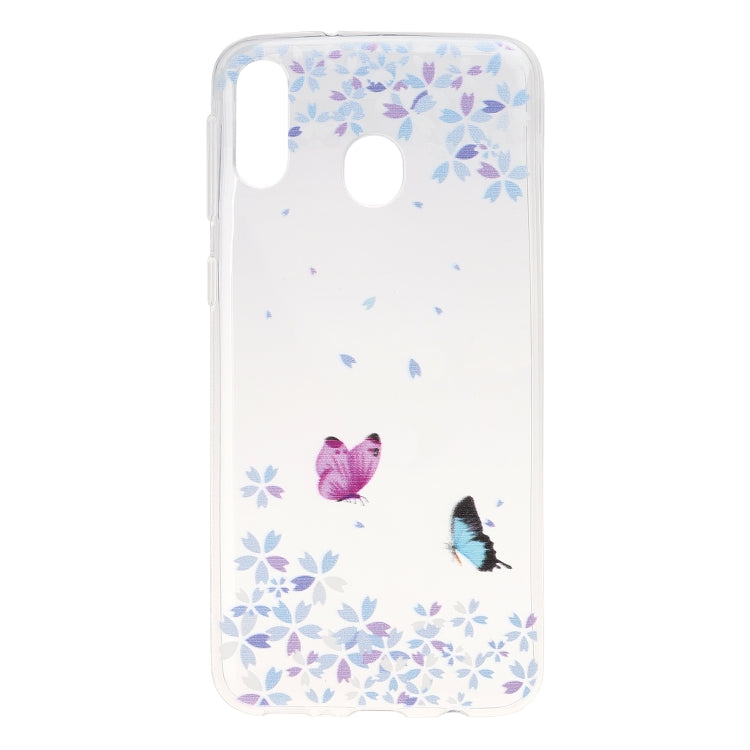 Stylish and Beautiful Pattern TPU Drop Protection Cover for Galaxy M20