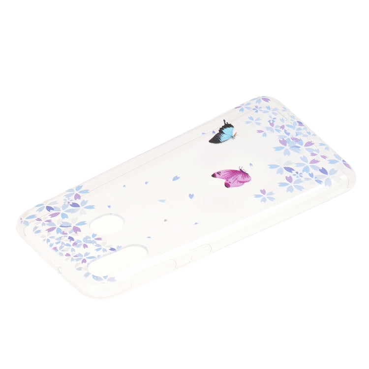Stylish and Beautiful Pattern TPU Drop Protection Cover for Galaxy M20