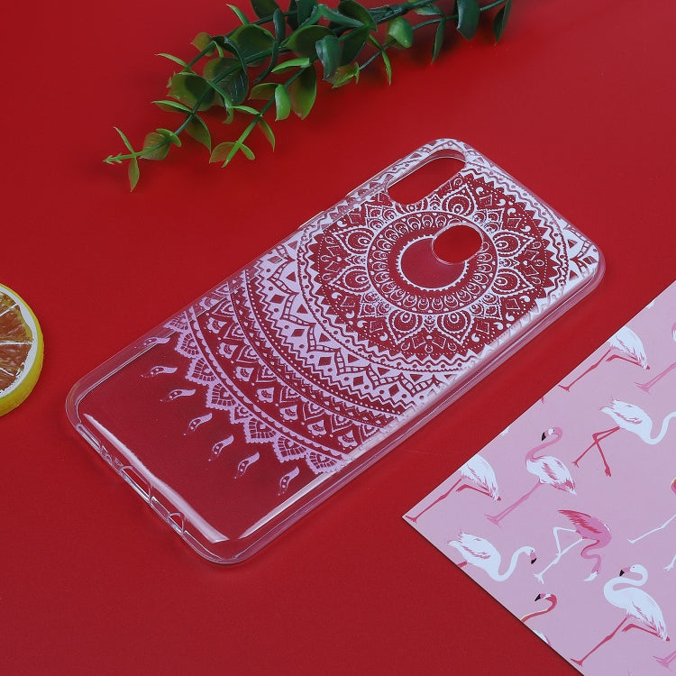 Stylish and Beautiful Pattern TPU Drop Protection Cover for Galaxy M20