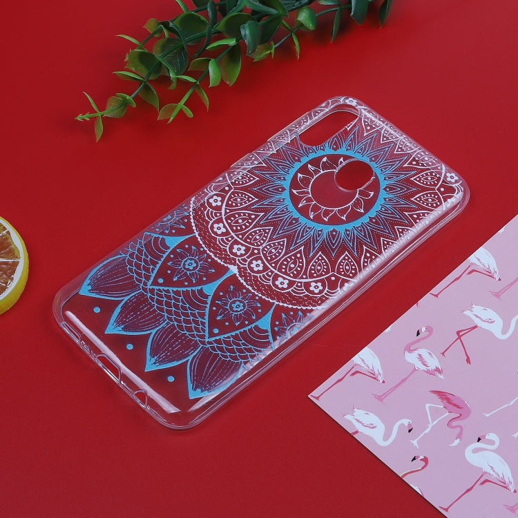 Stylish and Beautiful Pattern TPU Drop Protection Cover for Galaxy M20