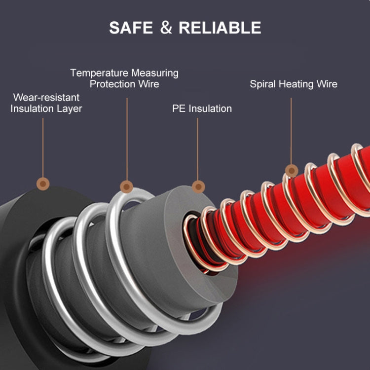 Washable Heating Pad Adjustable Temperature Winter Electric Blanket Auto Shut-Off, Size:80*100cm