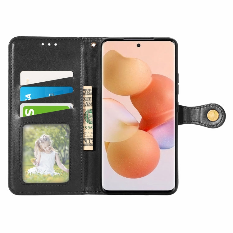For Xiaomi 12T / 12T Pro / Redmi K50 Ultra Retro Solid Color Buckle Leather Phone Case