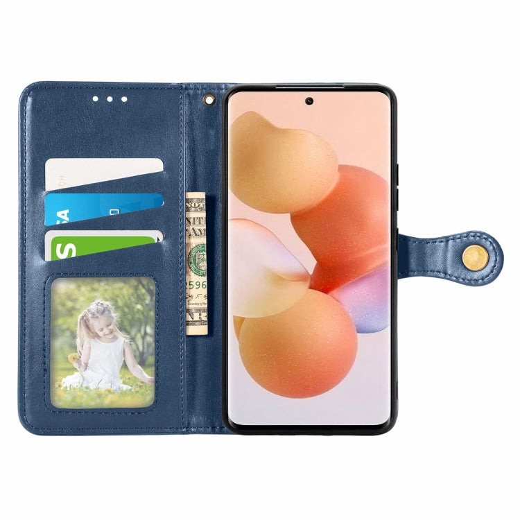 For Xiaomi 12T / 12T Pro / Redmi K50 Ultra Retro Solid Color Buckle Leather Phone Case