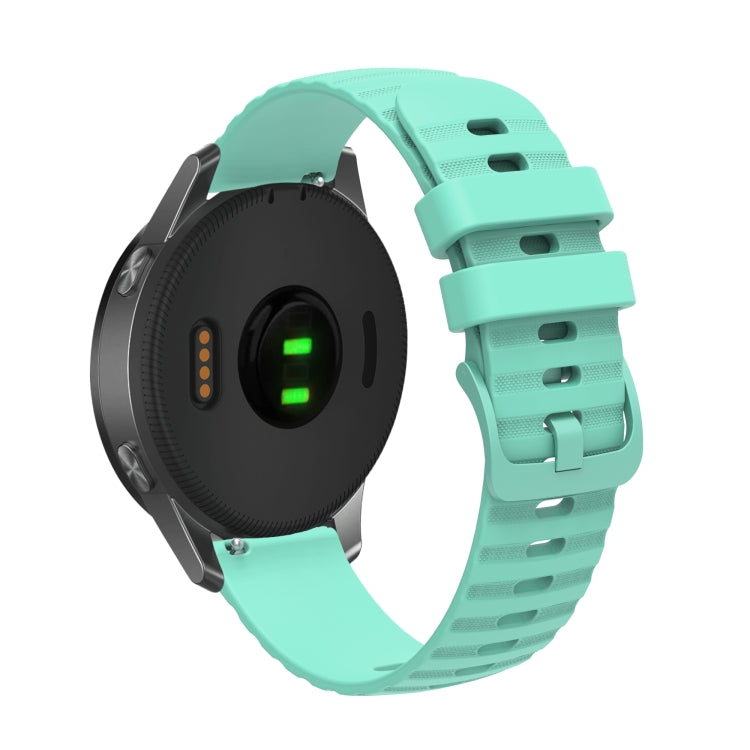 For Amazfit GTR 2e 22mm Wavy Dotted Solid-Color Silicone Watch Band