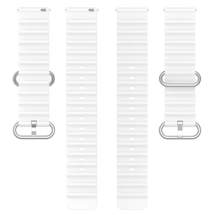 For Amazfit GTR 4 22mm Ocean Style Solid Color Silicone Watch Band
