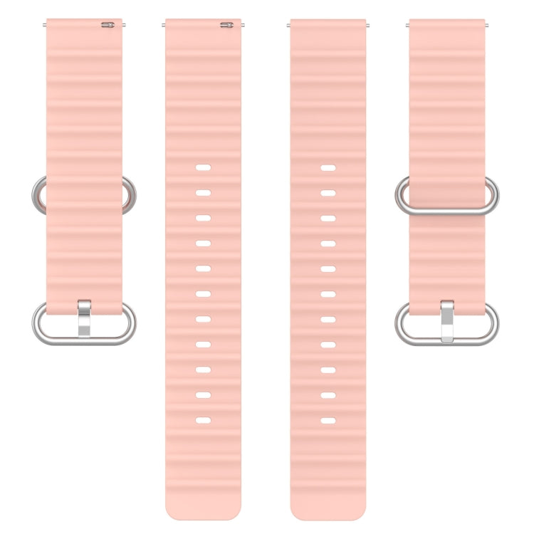 For Amazfit GTR 4 22mm Ocean Style Solid Color Silicone Watch Band