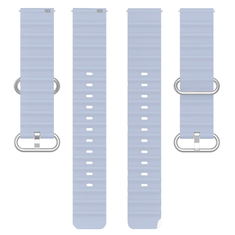 For Amazfit GTR 4 22mm Ocean Style Solid Color Silicone Watch Band