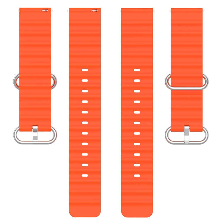 For Amazfit GTS 4 Mini 20mm Ocean Style Solid Color Silicone Watch Band