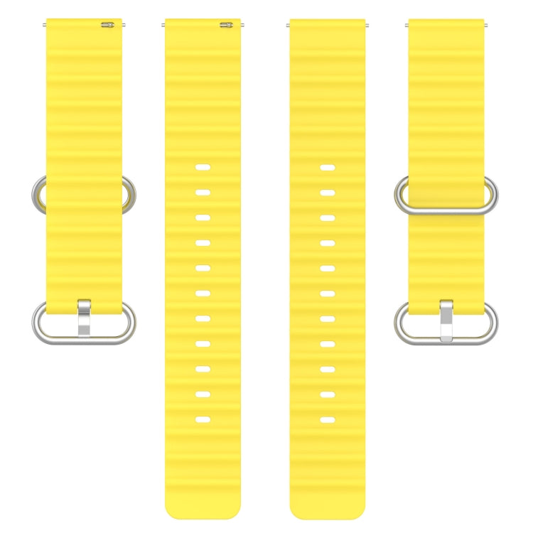 For Amazfit GTS 4 Mini 20mm Ocean Style Solid Color Silicone Watch Band