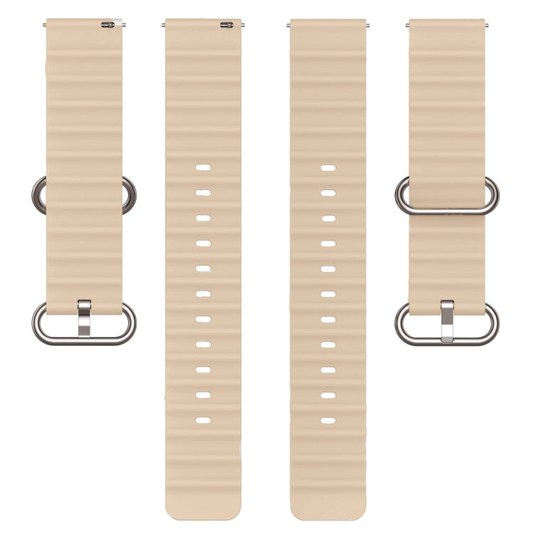 For Amazfit GTS 4 Mini 20mm Ocean Style Solid Color Silicone Watch Band
