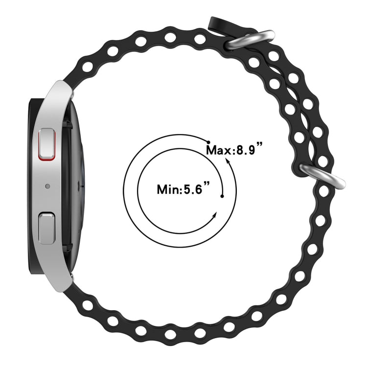 For Amazfit GTS 4 Mini 20mm Ocean Style Solid Color Silicone Watch Band