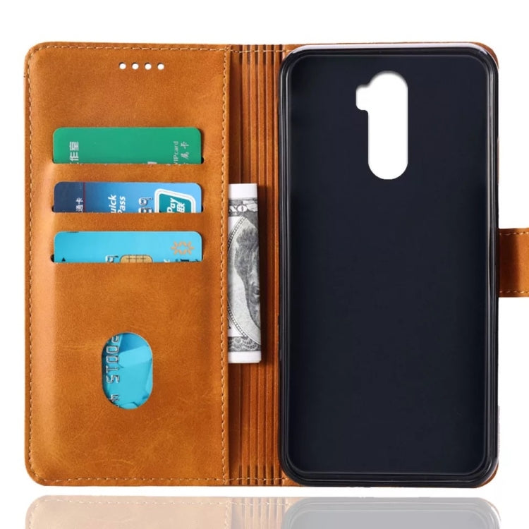 Calf Texture Horizontal Flip Leather Case for Xiaomi Pocophone F1 , with Holder & Card Slots & Wallet