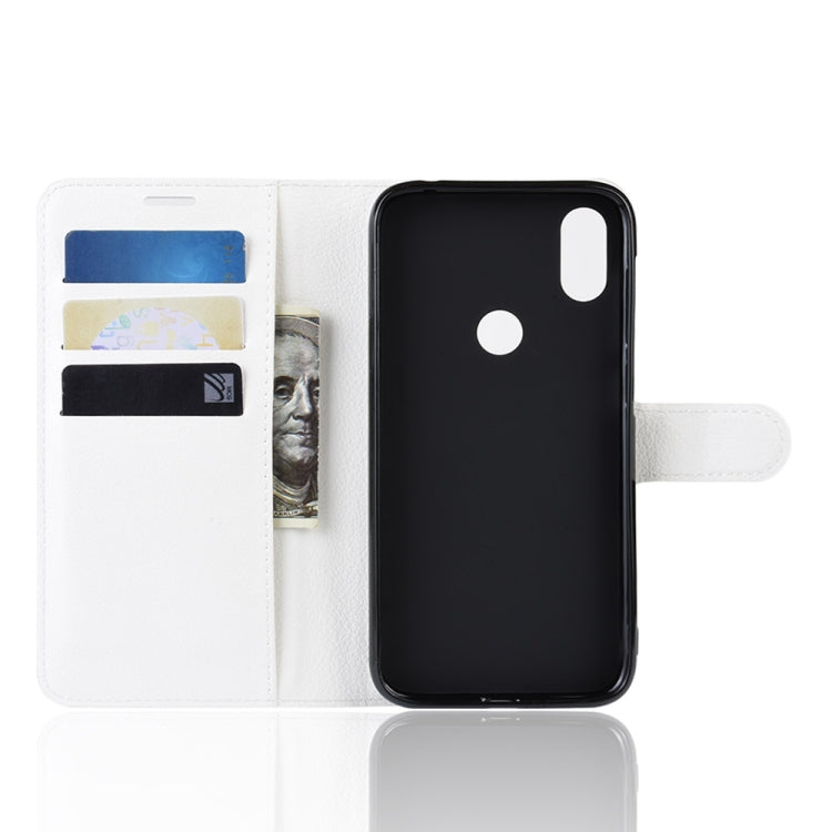 Litchi Skin PU Leather Wallet Stand Mobile Casing for Oukitel C13 Pro