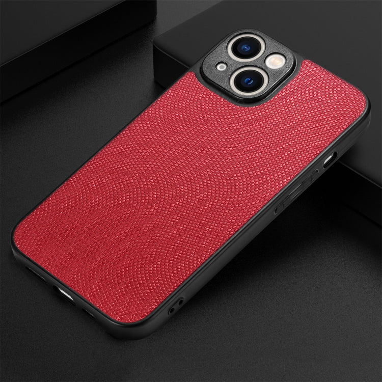 For iPhone 14 Flow Color Back Cover Leather Phone Case