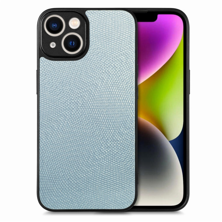 For iPhone 14 Flow Color Back Cover Leather Phone Case