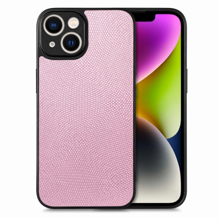 For iPhone 14 Flow Color Back Cover Leather Phone Case