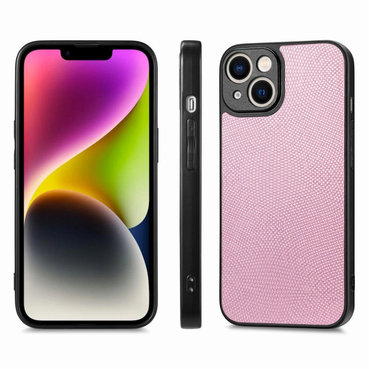 For iPhone 14 Flow Color Back Cover Leather Phone Case