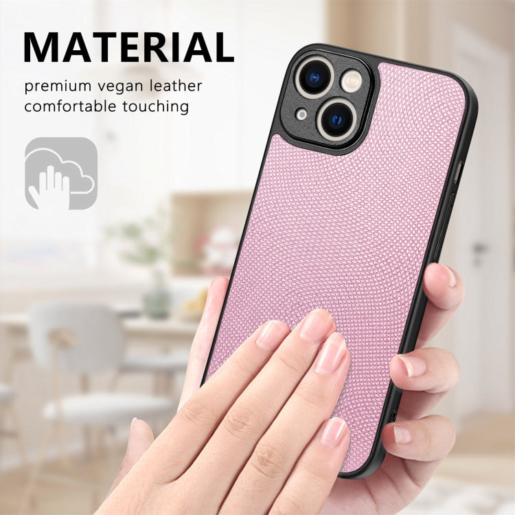 For iPhone 14 Flow Color Back Cover Leather Phone Case