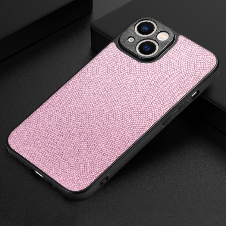 For iPhone 14 Flow Color Back Cover Leather Phone Case