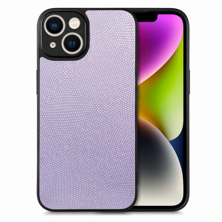 For iPhone 14 Flow Color Back Cover Leather Phone Case
