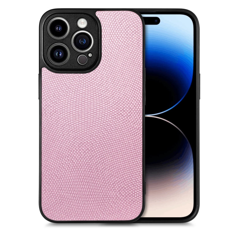 For iPhone 14 Pro Flow Color Back Cover Leather Phone Case