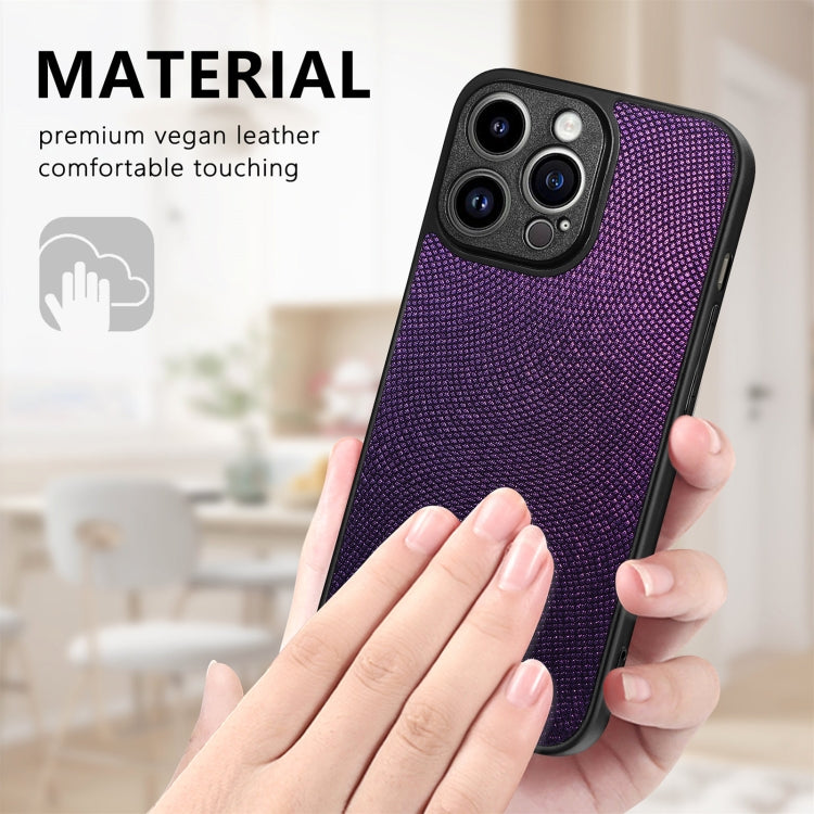For iPhone 14 Pro Flow Color Back Cover Leather Phone Case