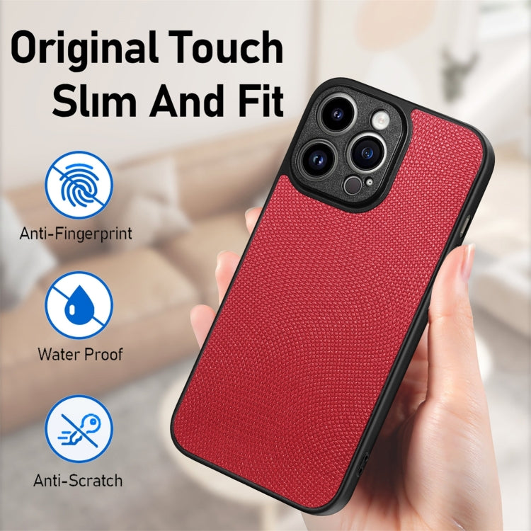 For iPhone 14 Pro Max Flow Color Back Cover Leather Phone Case