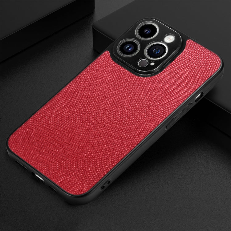 For iPhone 14 Pro Max Flow Color Back Cover Leather Phone Case