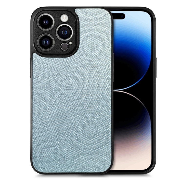 For iPhone 14 Pro Max Flow Color Back Cover Leather Phone Case