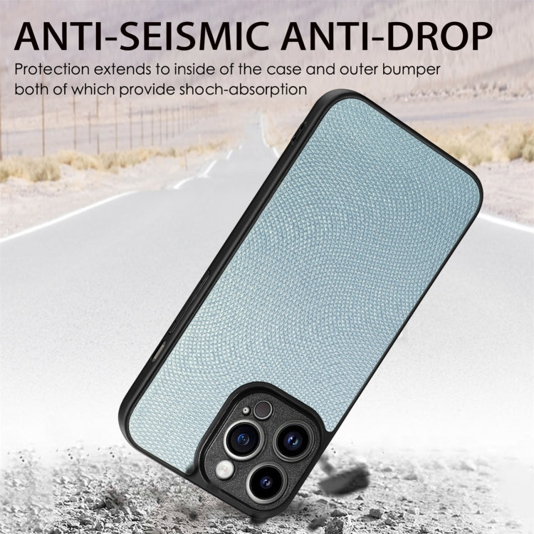 For iPhone 14 Pro Max Flow Color Back Cover Leather Phone Case