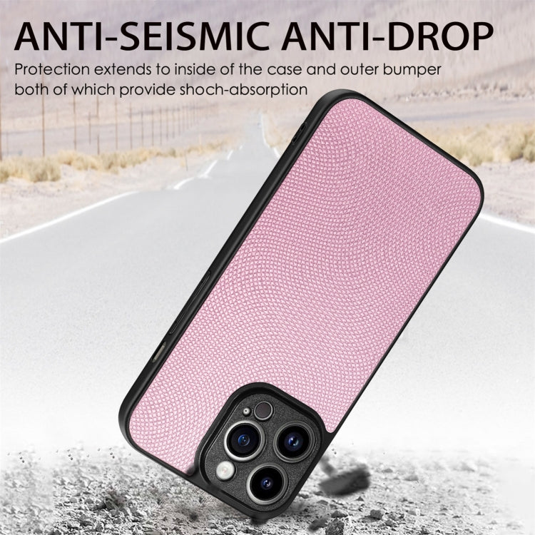 For iPhone 14 Pro Max Flow Color Back Cover Leather Phone Case