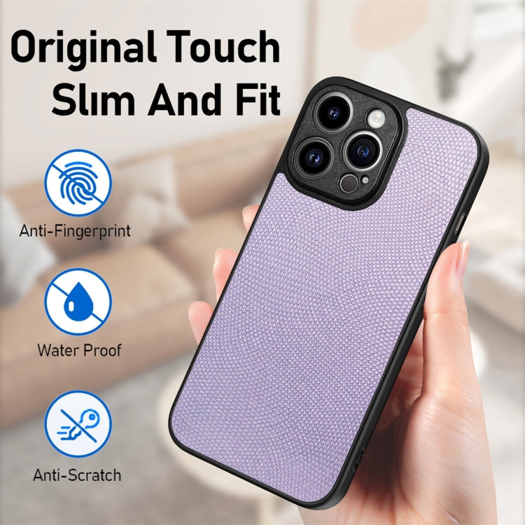 For iPhone 14 Pro Max Flow Color Back Cover Leather Phone Case