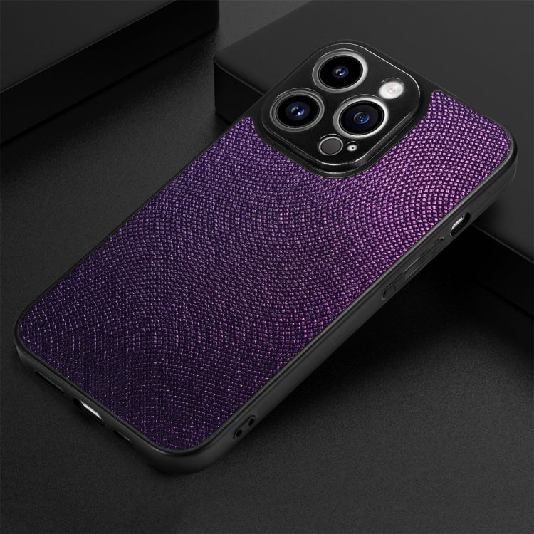 For iPhone 14 Pro Max Flow Color Back Cover Leather Phone Case