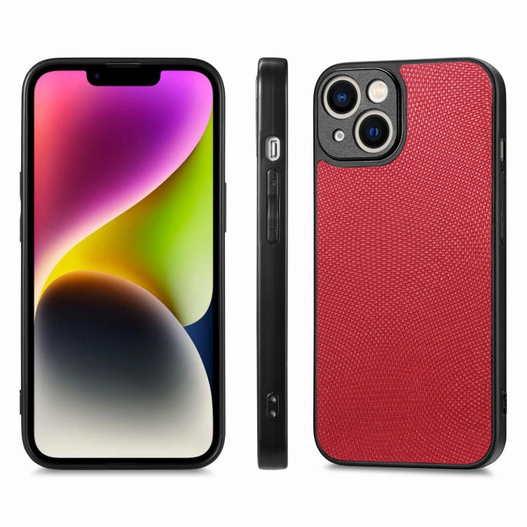 For iPhone 14 Plus Flow Color Back Cover Leather Phone Case
