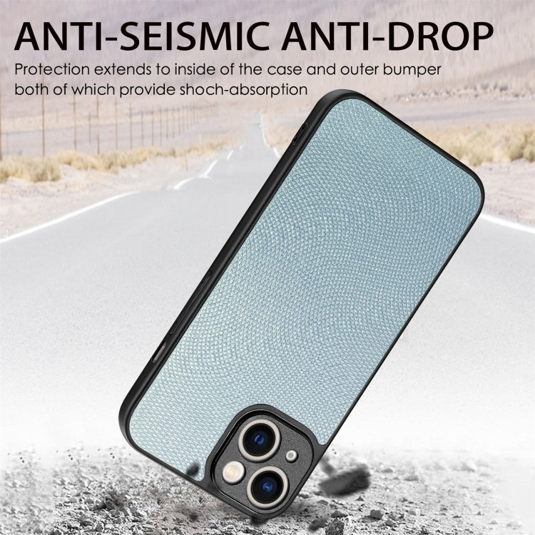 For iPhone 14 Plus Flow Color Back Cover Leather Phone Case